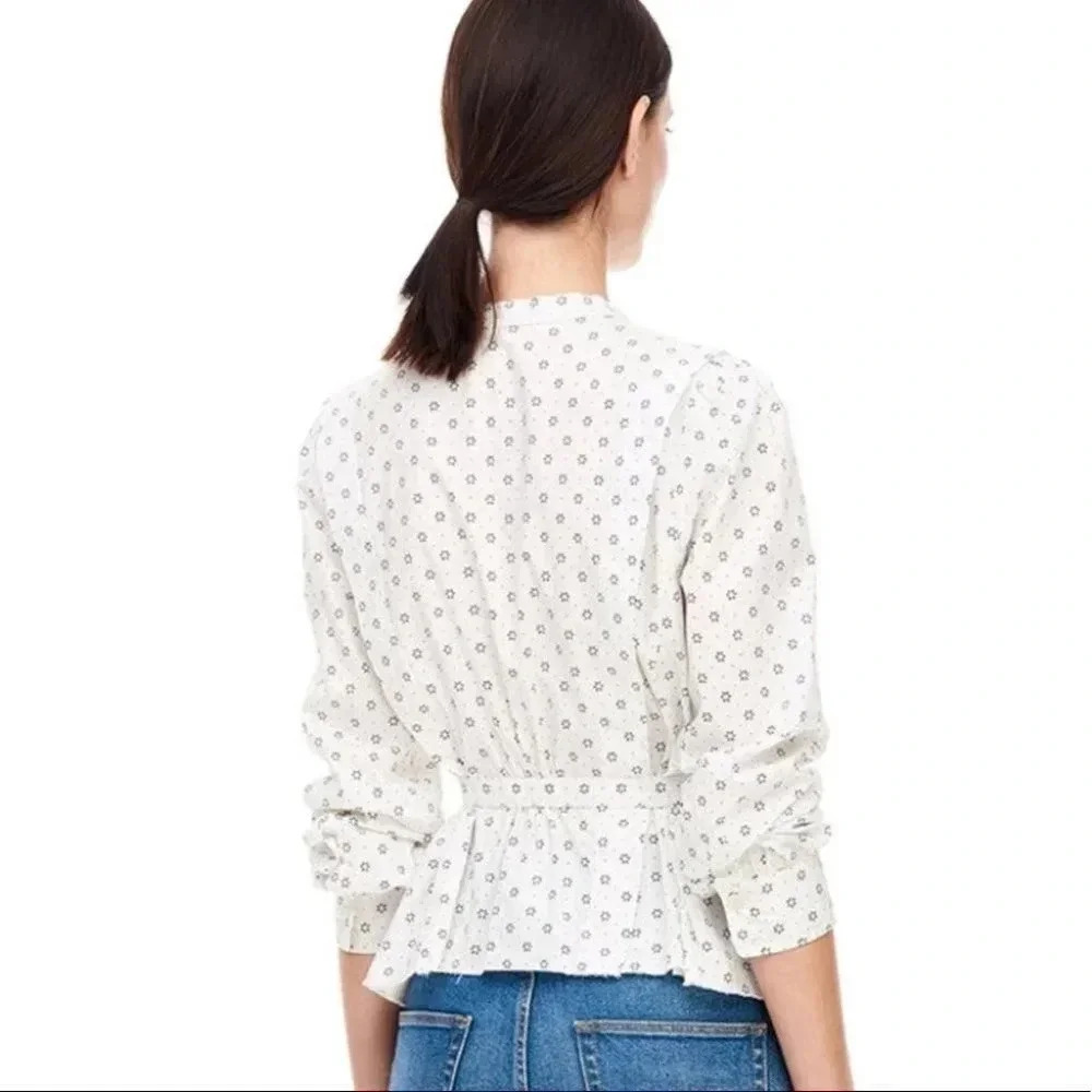 Rebecca Taylor La Vie Petite Floral Poplin Top